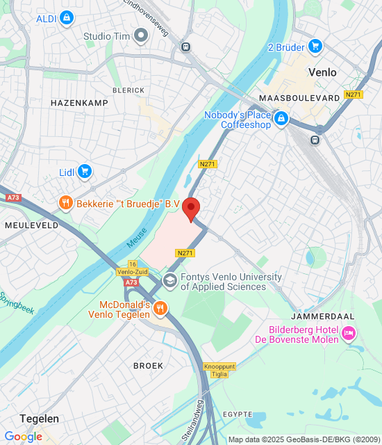 Google maps afbeelding voor Spoedpost Noord-Limburg