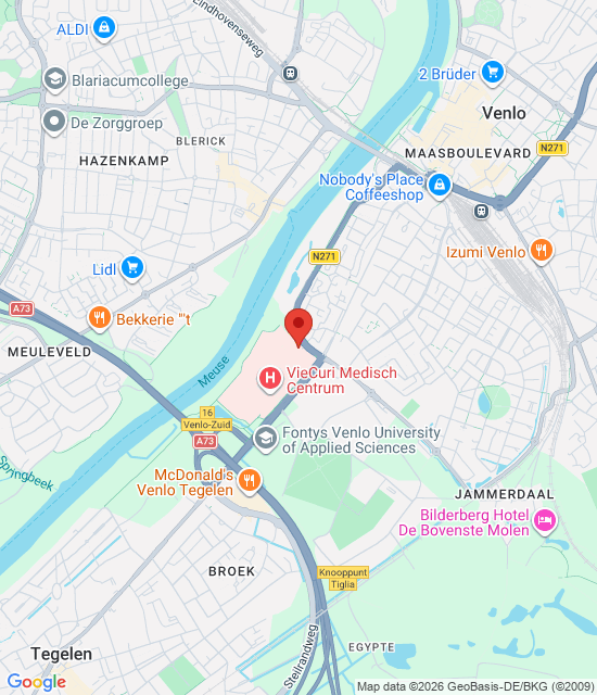 Google maps afbeelding voor Spoedpost Noord-Limburg