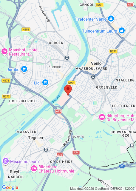 Google maps afbeelding voor Spoedpost Noord-Limburg