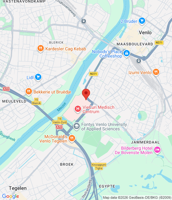Google maps afbeelding voor Spoedpost Noord-Limburg