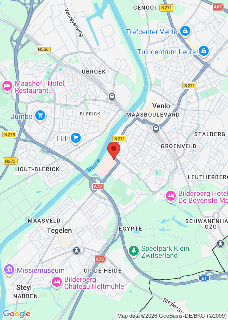 Google maps afbeelding voor Spoedpost Noord-Limburg