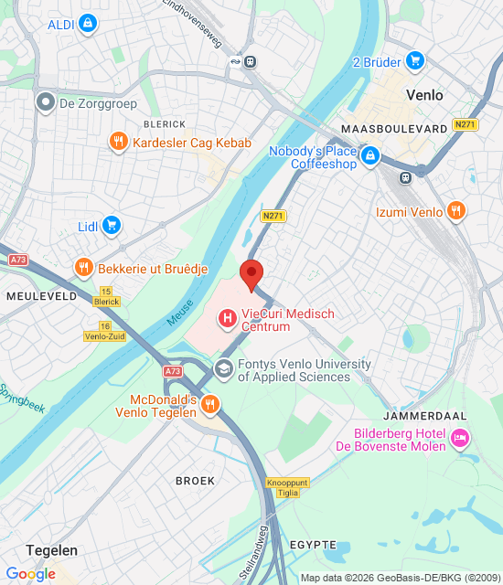 Google maps afbeelding voor Spoedpost Noord-Limburg